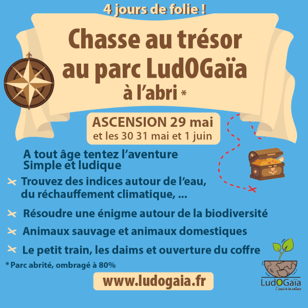 Chasse Au Tresor au parc Ludogaia